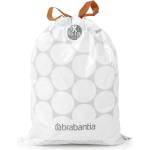 Brabantia Торба за кош Brabantia размер Х (NewIcon/Bo), 10-12L, 20 броя, бели (650535)