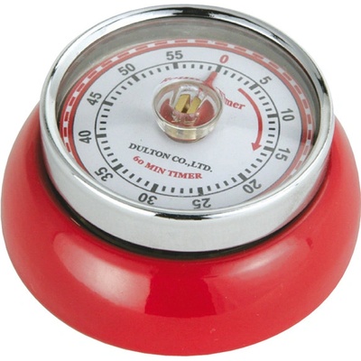 Zassenhaus SPEED Retro magnetická kuchyňská minutka červená