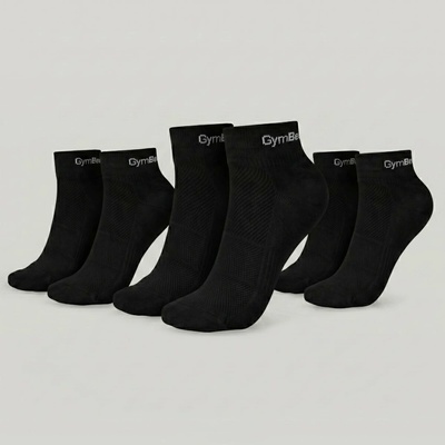 GymBeam Quarter 3Pack Black