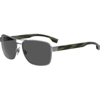 HUGO BOSS Слънчеви очила Boss Men's Rectangular Round Sunglasses - Dark Ruthenium