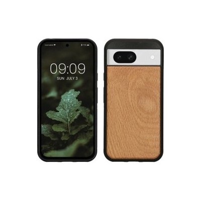 kwmobile Dřevěné Google Pixel 8a světle hnědá
