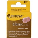 Ohropax CLASSIC Ušné vložky voskové jednorazové 4 ks