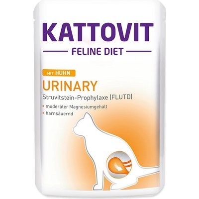 Kattovit Feline Diet Urinary s kuřetem 85 g