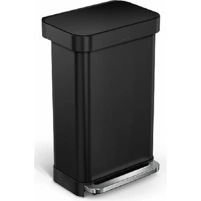 Simplehuman Koše - Odpadkový kôš 45 l, s vreckom na vrecká, matná čierna CW2092
