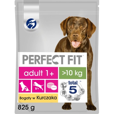 Perfect Fit Adult 1+ bohaté na kuracie mäso stredných a veľkých plemien 825 g