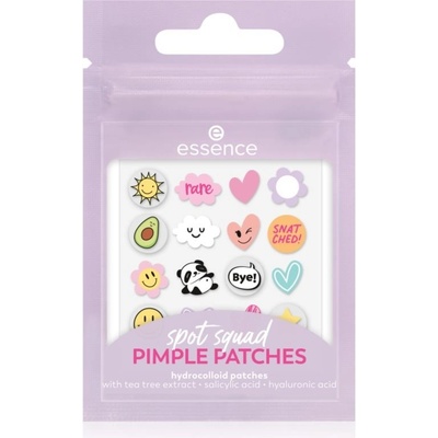 essence Spot Squad Pimple Patches náplasti na problematickú pleť 32 ks