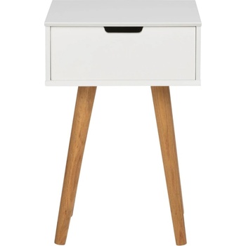 Actona Бяло нощно шкафче Mitra - Actona (60638)