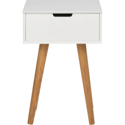 Actona Бяло нощно шкафче Mitra - Actona (60638)