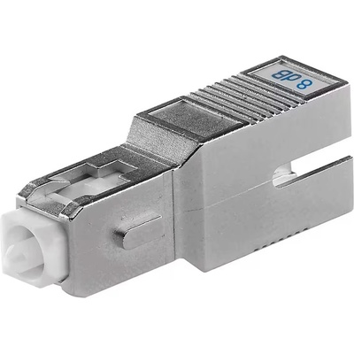 V-Store Оптичен затихвател, метален SC/UPC, 8dB (Attenuator Metal SC/UPC 8dB)