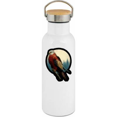 123TRIKO termoska Luňák červený, linoryt 500 ml
