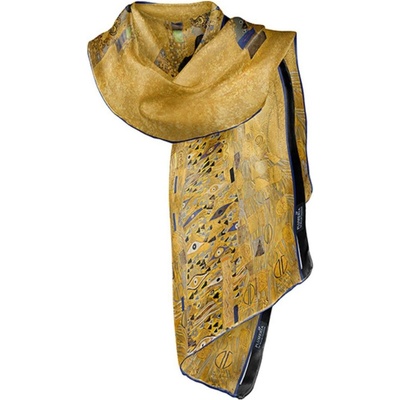 Hedvábná šála Adele Bloch Gustav Klimt