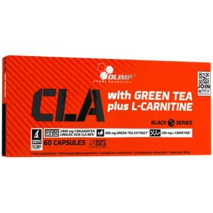 Olimp Sport Nutrition CLA, Green Tea plus L-Carnitine | Sport Edition [60 капсули]