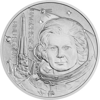 Česká mincovna Stříbrná mince Mléčná dráha - První žena ve vesmíru proof 31,1 g