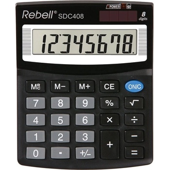 Настолен калкулатор Rebell SDC408+ (1214010)