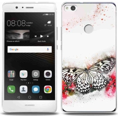 mmCase gelový kryt Huawei P9 Lite 2017 - černobílý motýl