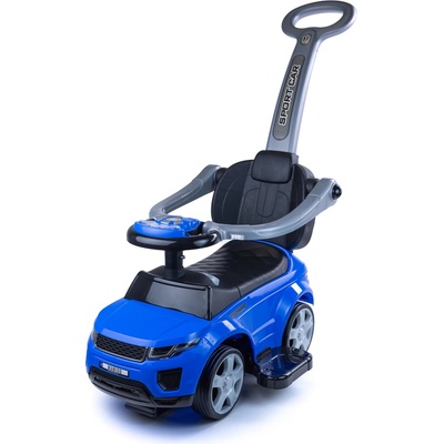 Mamido Mamido Sport Car s vodiacou tyčou 3v1 modré