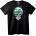 NOONEBRAND Тениска Плажен Череп - 2XL, White