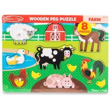 Melissa & Doug Пъзел ферма - 8 части - Melissa & Doug (19050)