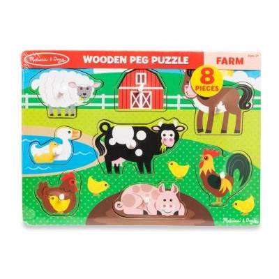 Melissa & Doug Пъзел ферма - 8 части - Melissa & Doug (19050)
