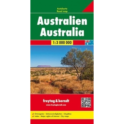 Freytag & Berndt - Austrália plán 1:3 000 000 AK 187