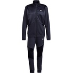 adidas Мъжки анцуг Adidas Satin French Terry Tracksuit Mens - Legend Ink