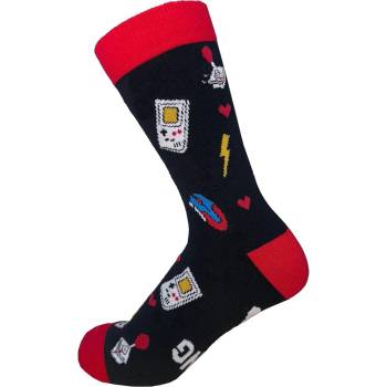 Star Чорапи Star Mens Novelty Crew Socks - Game