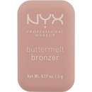 NYX Professional Makeup Buttermelt Bronzer vysoko pigmentovaný a dlhotrvajúci bronzer 01 butta cup 5 g