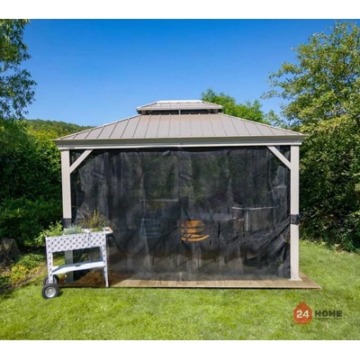 Sojag Алуминиева Пергола Sojag Месина 3х3.6 м Шампанско