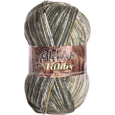 VSV Pletací příze Elian Tabby 31894 - zelená