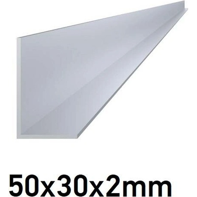 Hliníkový L profil 50x30x2mm, 6m