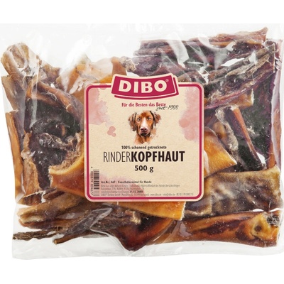 DIBO hovädzia koža z hlavy 500 g