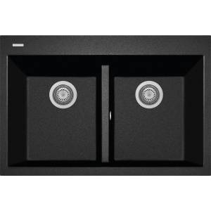 Plados Plados КУХНЕНСКА МИВКА one 84-20 838x559 ЧЕРНА (on8420/44) Мивка за вграждане