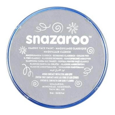 Snazaroo 1118122 Barva na obličej 18 ml šedá