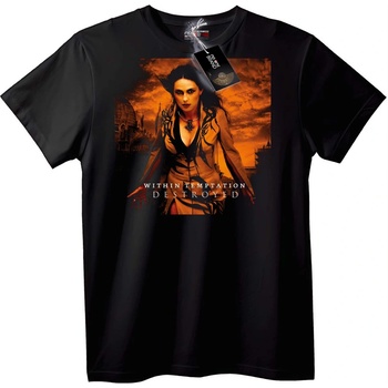 NOONEBRAND Тениска Within Temptation Разрушени - M, Black