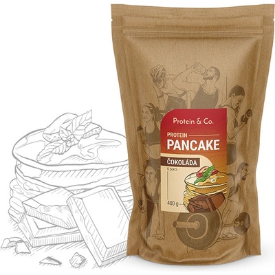 Protein&Co. Protein pancake 480 g – Zbozi.Blesk.cz