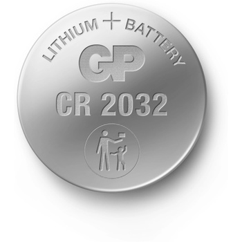 GP Batteries Бутонна батерия литиева gp cr2032 3v, bulk. (25 бр. в тарелка)