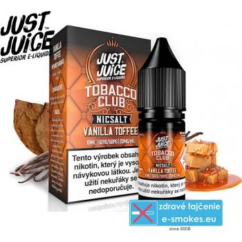 Just Juice Salt Tobacco Vanilla Toffee 10 ml 20 mg