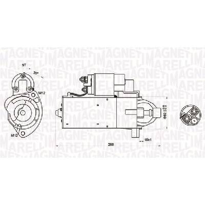Startér MAGNETI MARELLI 063721423010