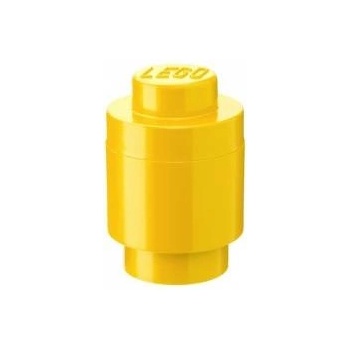Roomba LEGO Storage Brick 1 rund gelb (gelb)