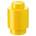 Roomba LEGO Storage Brick 1 rund gelb (gelb)
