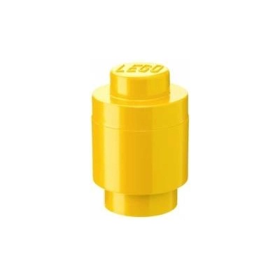 Roomba LEGO Storage Brick 1 rund gelb (gelb)