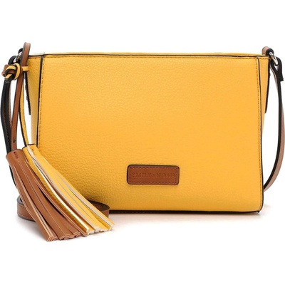 Emily & Noah dámská crossbody kabelka Boho žlutá