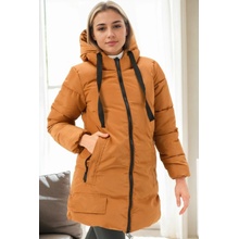 Dewberry Z9773 WOMEN'S COAT-TAN