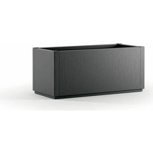 STEFANPLAST Kvetináč, Vyvýšený záhon ETHICA 80x36x35cm tmavo šedá