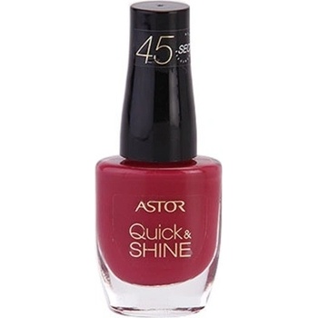 Astor Quick & Shine Nail Polish 204 Life In Pink 8 ml