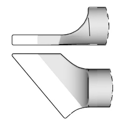 JBC C120010 – čepelový hrot pro kleštičky (levý) 6 mm