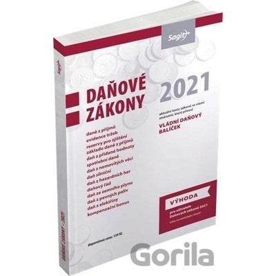 Daňové zákony 2021 - neuveden