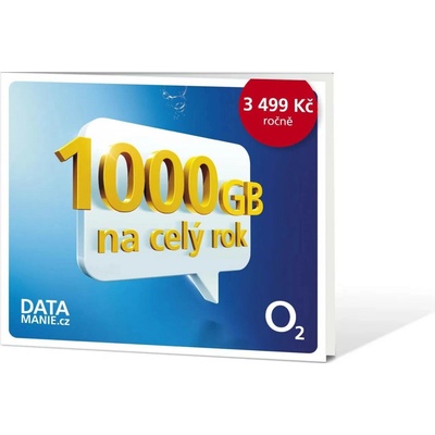 O2 Roční datové připojení 1TB – Sleviste.cz