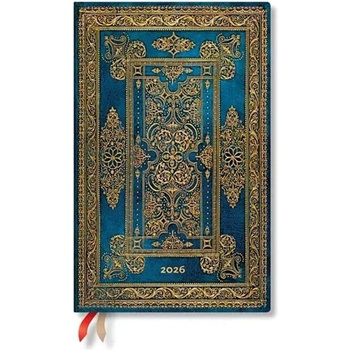 Paperblanks Планер Blue Luxe, Maxi, вертикален, твърда кориц (1570181465)