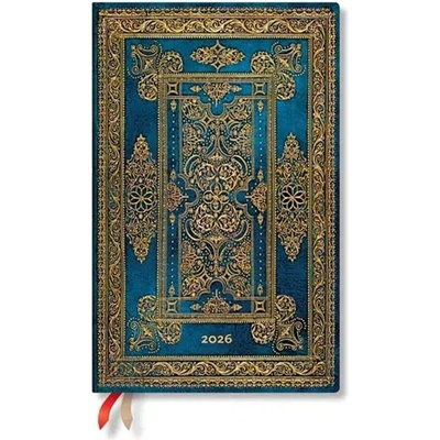 Paperblanks Планер Blue Luxe, Maxi, вертикален, твърда кориц (1570181465)